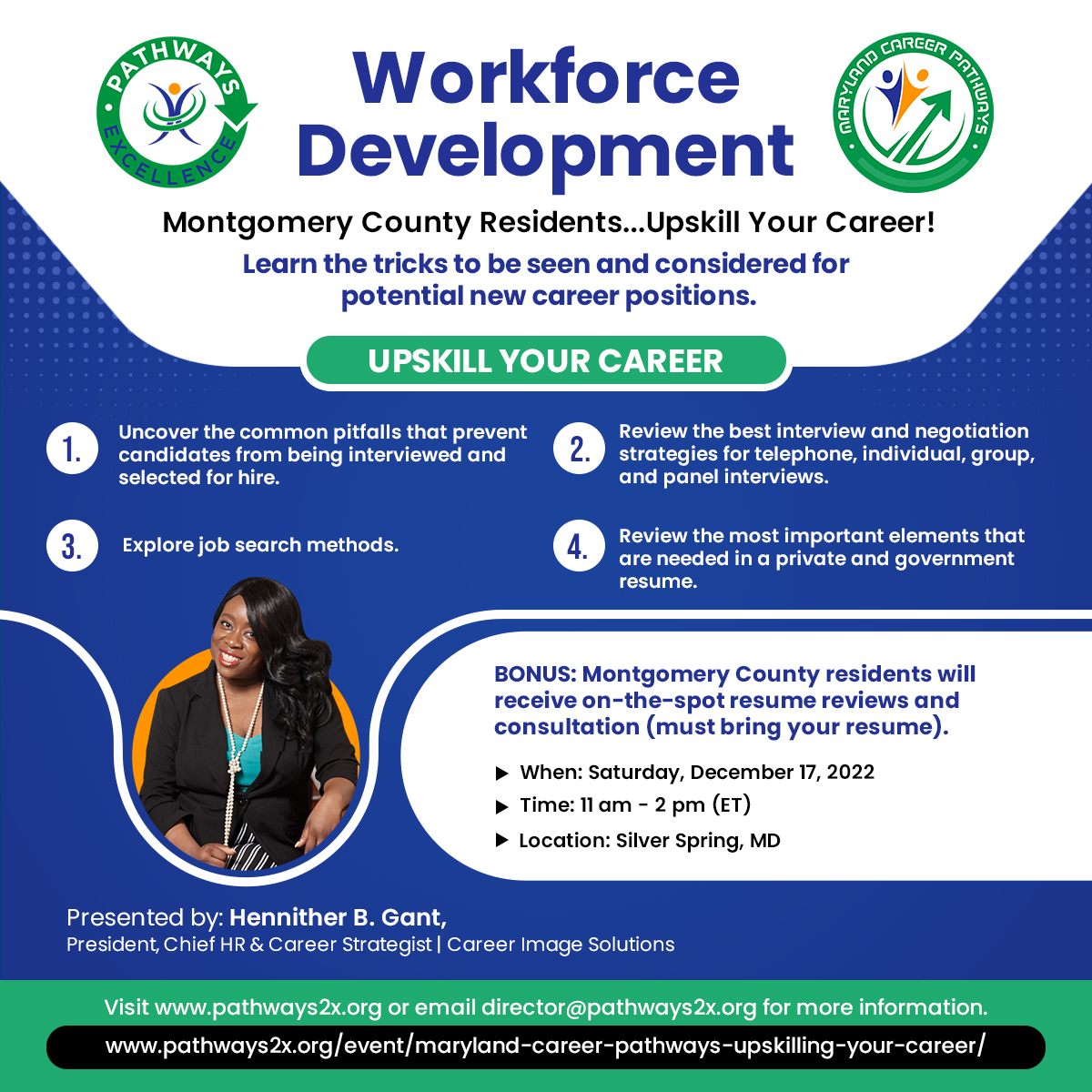 Maryland Career Pathways Upskilling Your Career Pathways2X